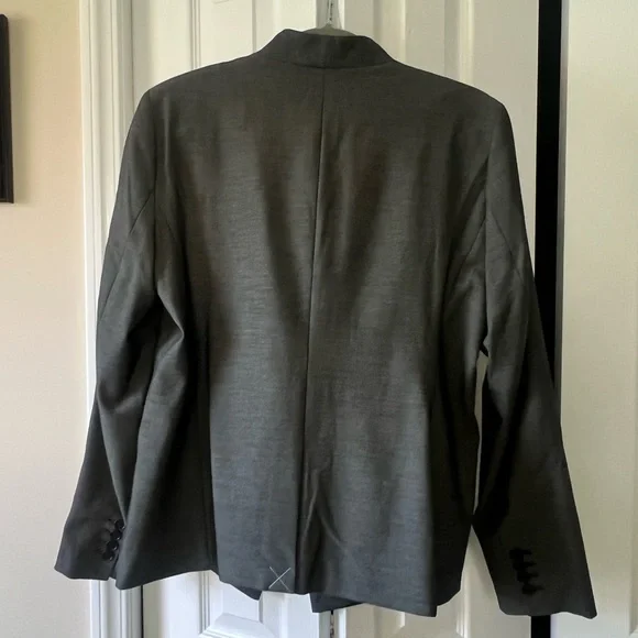 Women's Gray Blazer, Size 12 - Picture 15 of 15